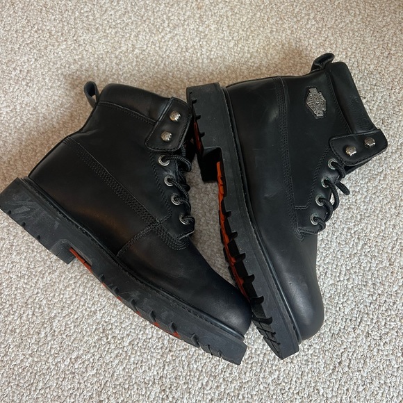 Women vintage Harley Davidson boots - Picture 2 of 5